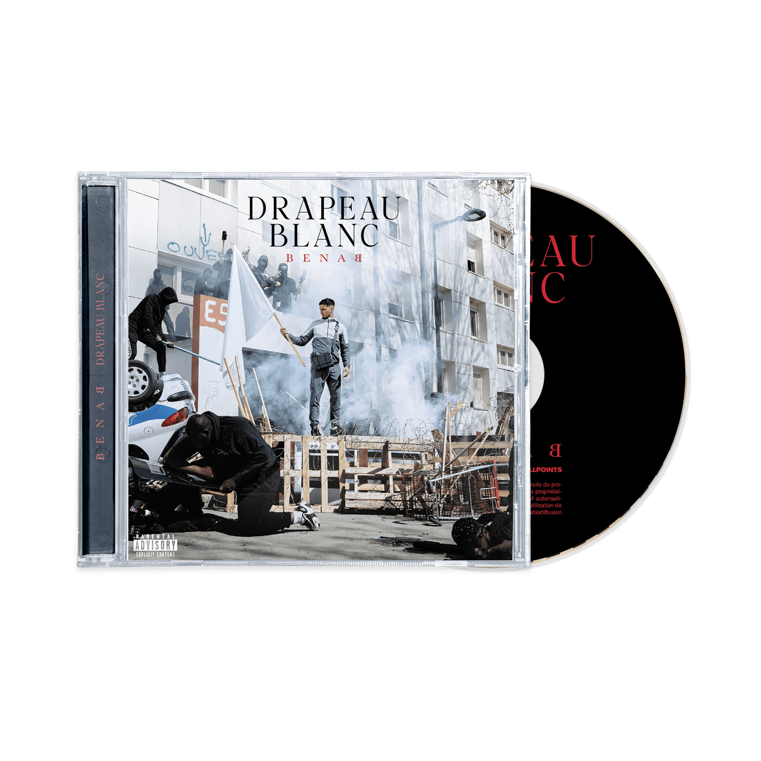BENAB - DRAPEAU BLANC (VERSION GUERRE) CD - Version Guerre - 9,99